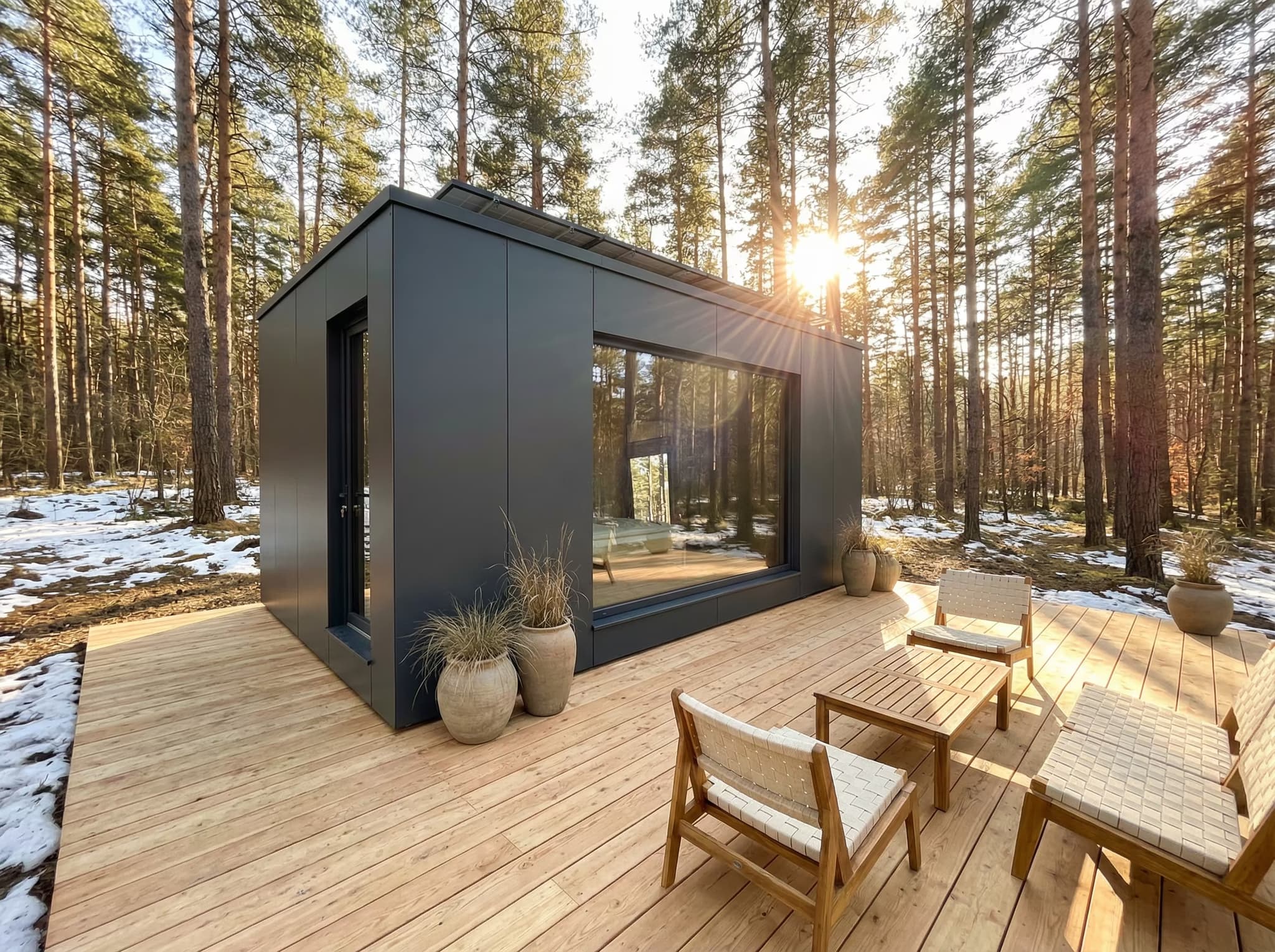 19 sqm compact Moon Cabin model